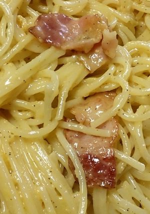 カルボナーラ-レシピのメイン写真