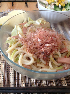 めんつゆで簡単!焼きうどん-レシピのメイン写真