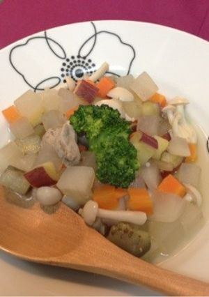 野菜たっぷり!!あったかスープ♪♪-レシピのメイン写真