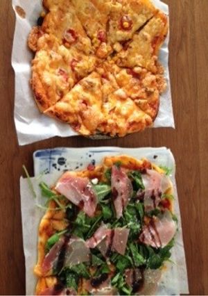 プロシュートピザ-レシピのメイン写真