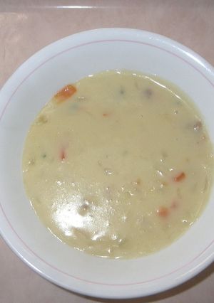 子どもに人気！給食クラムチャウダー-レシピのメイン写真