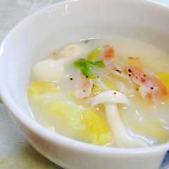 รูปของ とろとろ白菜のミルクスープ☆母の素朴な味