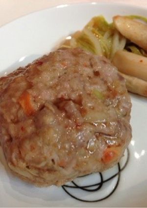 豆腐は使わない！脂質制限さんのハンバーグ-レシピのメイン写真