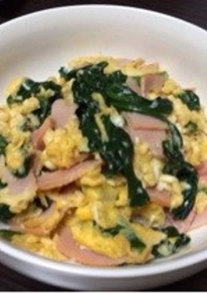 ほうれん草のソテー♡卵とじ-レシピのメイン写真