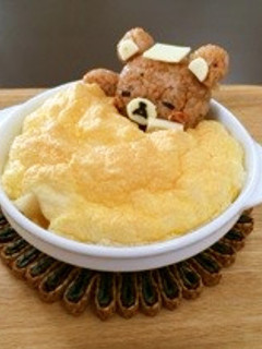 リラックマの泡風呂スフレドリア-レシピのメイン写真