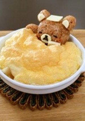 リラックマの泡風呂スフレドリア-レシピのメイン写真
