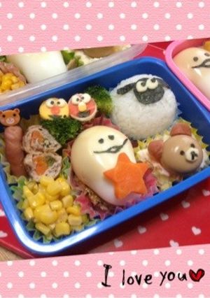 いろんなキャラ大集合☆キャラ弁☆-レシピのメイン写真