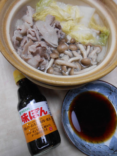 豚小間肉と白菜としめじの3点鍋味ぽん添え-レシピのメイン写真