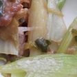 セロリと豚肉の炒め