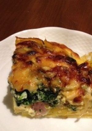 ほうれん草とジャガイモのキッシュ-レシピのメイン写真