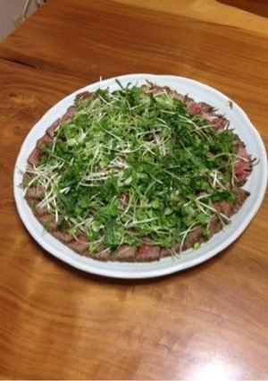 和風ローストビーフ-レシピのメイン写真