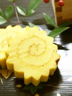 簡単おせち★かぼちゃの伊達巻き-レシピのメイン写真