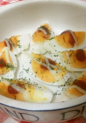 ゆで卵のグリル-レシピのメイン写真