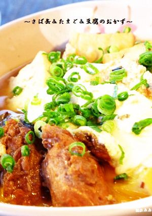 ■入れて煮るだけ♪さば缶＆卵＆豆腐の煮物-レシピのメイン写真