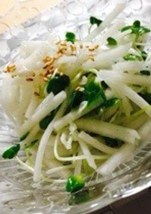 超簡単なのに激ウマ！大根サラダ☆-レシピのメイン写真
