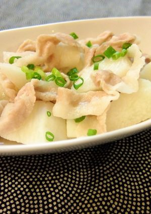 豚トロと長芋のホクホク塩麹煮-レシピのメイン写真