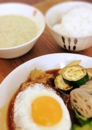 デミ缶で簡単煮込みハンバーグ-レシピのメイン写真