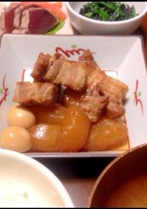 豚バラと大根の煮物-レシピのメイン写真