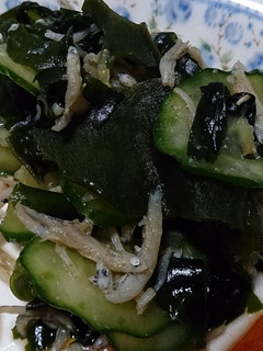 簡単さっぱり*しらすときゅうりの酢の物-レシピのメイン写真