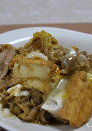 豚肉と厚揚げの柳川風-レシピのメイン写真