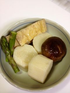 歯ごたえサックリ・長芋と薄揚げの煮物-レシピのメイン写真