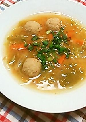 キムチ鍋風♡食べるお味噌汁♡-レシピのメイン写真
