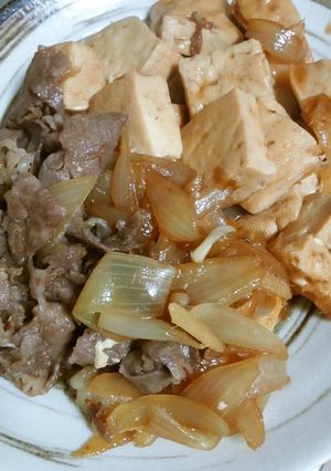 甘辛～こってり肉豆腐-レシピのメイン写真