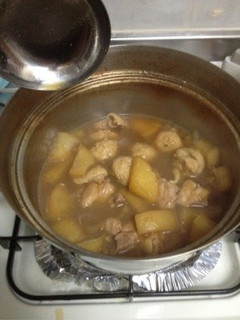 大根と鳥肉とかぼちゃなどの煮付け-レシピのメイン写真