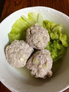 白菜と肉団子のさっぱり煮-レシピのメイン写真