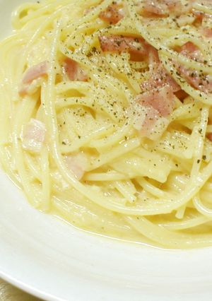 1人分　カルボナーラ-レシピのメイン写真