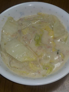 白菜のクリーム煮-レシピのメイン写真