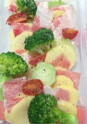 ルクエで簡単グラタン♪-レシピのメイン写真
