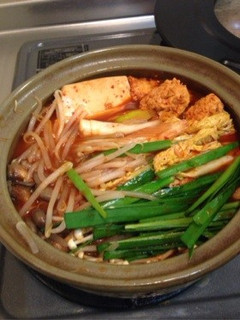 キムチ鍋(市販スープ使)-レシピのメイン写真