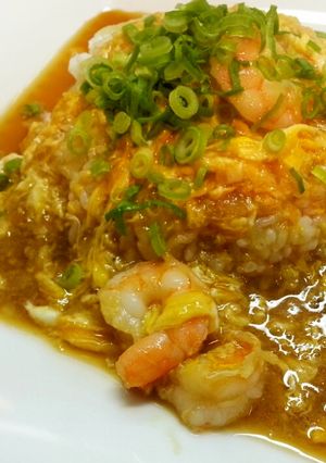 簡単！エビあんかけごはん☆-レシピのメイン写真