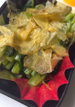 即席お弁当おかず♪和風小松菜★-レシピのメイン写真