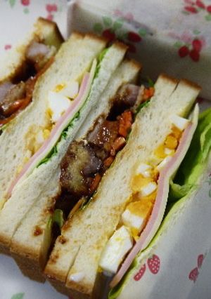 我が家の定番サンドイッチ-レシピのメイン写真