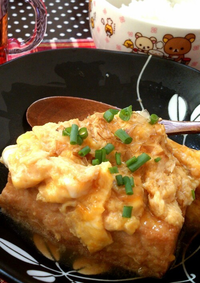 厚揚げのふわふわ玉子煮-レシピのメイン写真