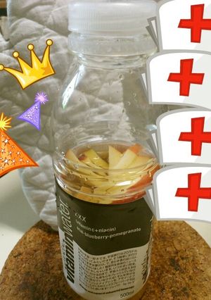 林檎酒。（ｐｅｔタイプ）-レシピのメイン写真