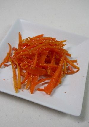 お弁当のおかずに☆ニンジンの明太子炒め-レシピのメイン写真