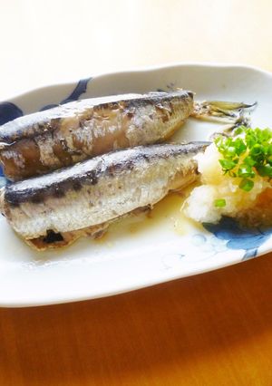 減塩いわしの水煮　青魚で健康に　-レシピのメイン写真