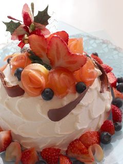 ラブリー♪クリスマスケーキ-レシピのメイン写真