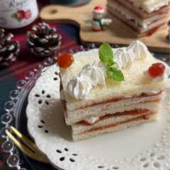 A picture of 食パンで簡単！ショートケーキ風🍰.