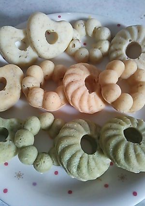 ノンオイル☆バナナ焼きドーナツ-レシピのメイン写真