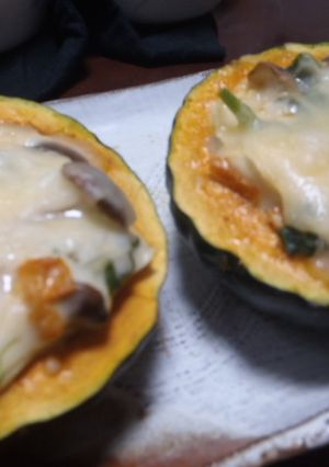 かぼちゃグラタン-レシピのメイン写真
