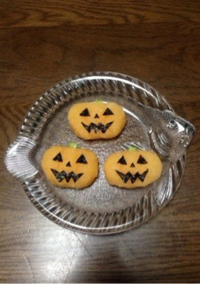 【簡単】大根おろし ハロウィンかぼちゃ-レシピのメイン写真