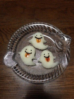 【簡単】大根おろし ハロウィンおばけ-レシピのメイン写真