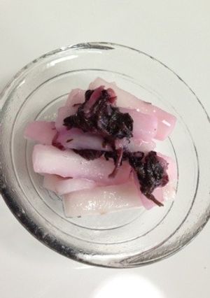 大根の漬物★梅しそヨーグルトで-レシピのメイン写真