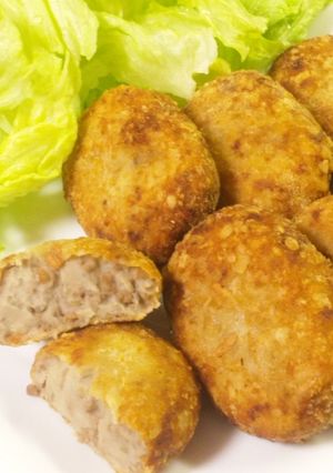 麩衣の甘辛里芋コロッケ☆-レシピのメイン写真
