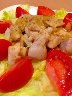 ドレッシングでマリネチキン-レシピのメイン写真