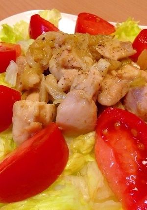 ドレッシングでマリネチキン-レシピのメイン写真